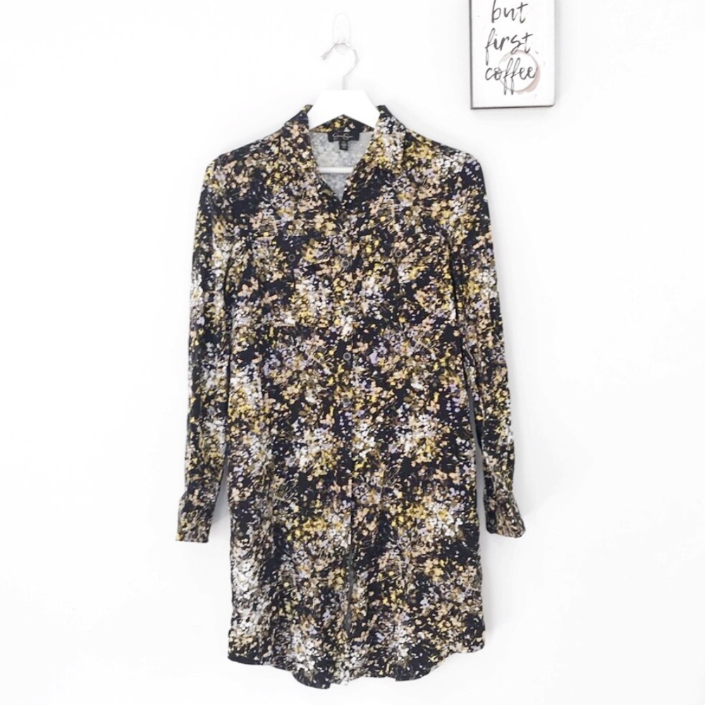Jessica Simpson | Floral Button Up Dress | 0065
